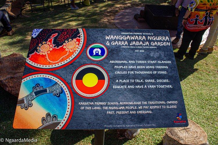 Ngaada Media: Bush Tucker Garden and Yarning Circle Launched at Karratha Primary